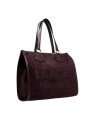Lancel A13207 summer tote cabas zippé l sac-a-main-shopping-toile-ou-cuir