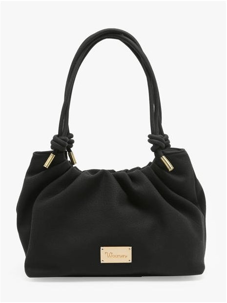 Woomen WMUS09 shopping fronce m muscari woomen sac-a-main-shopping-toile-ou-cuir