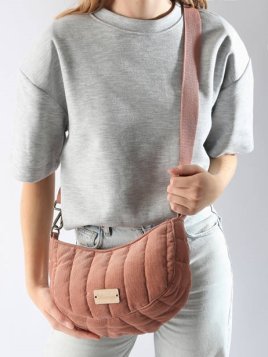 Woomen WIXO01 sac bandoulière demi lune mix flowers woomen Sacs à mains