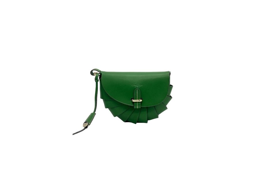 boldrini 07266 petit sac demi lune en lame de cuir Sacs à mains