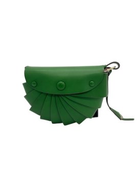 boldrini 07266 petit sac demi lune en lame de cuir Sacs à mains