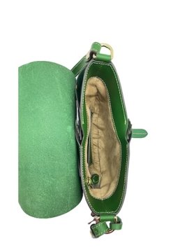 boldrini 07266 petit sac demi lune en lame de cuir Sacs à mains