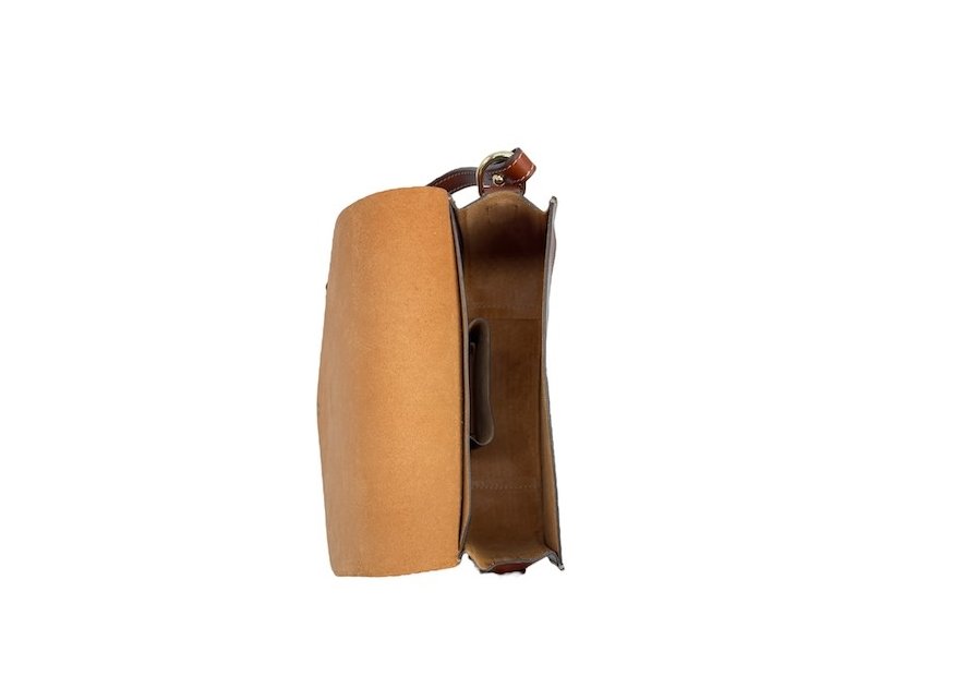 boldrini 07476 sac rabat porté travers en cuir Sacs à mains