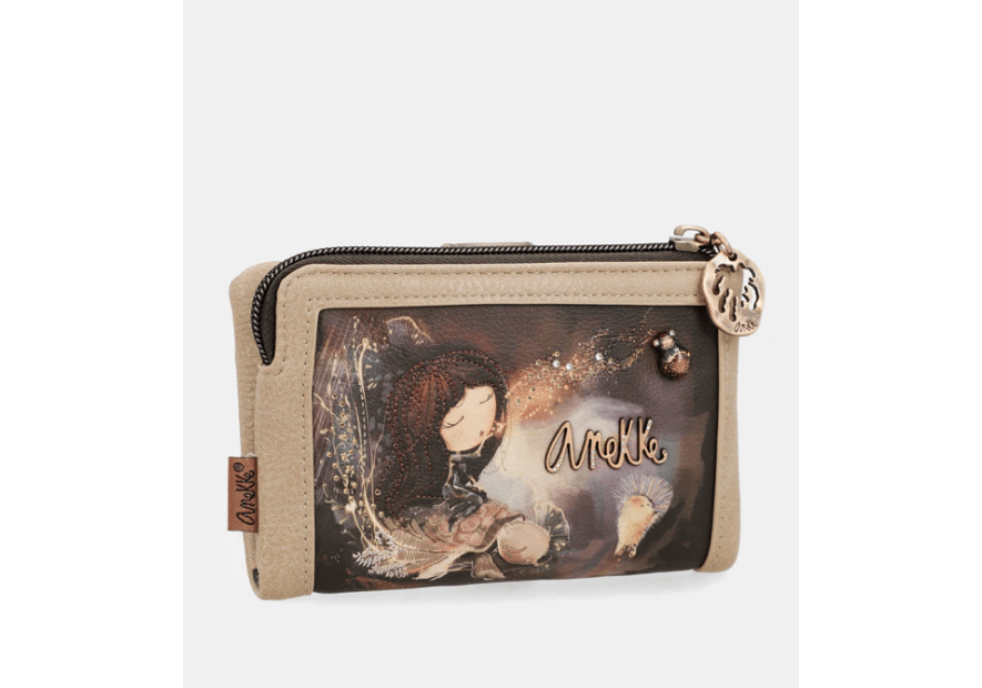 Anekke 39709-912 grand portefeuille plat Porte-monnaie Femme