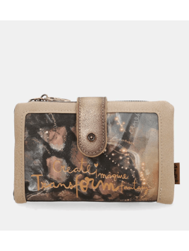 Anekke 39709-912 grand portefeuille plat Porte-monnaie Femme