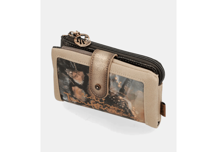 Anekke 39709-912 grand portefeuille plat Porte-monnaie Femme