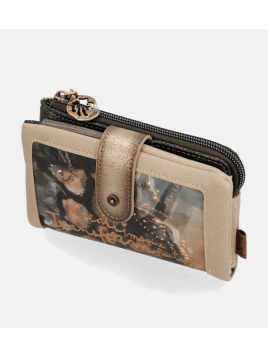 Anekke 39709-912 grand portefeuille plat Porte-monnaie Femme