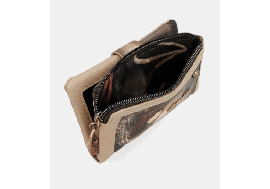 Anekke 39709-912 grand portefeuille plat Porte-monnaie Femme