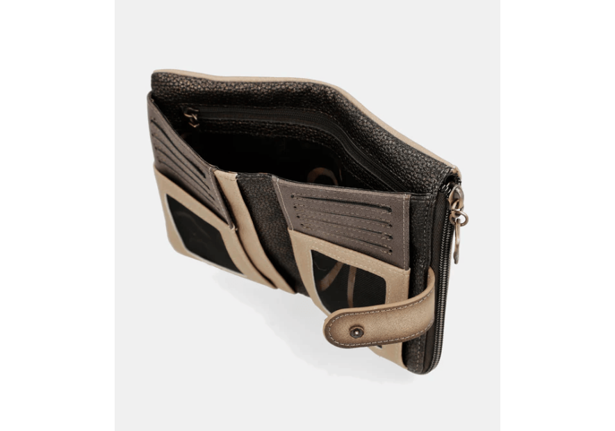 Anekke 39709-912 grand portefeuille plat Porte-monnaie Femme