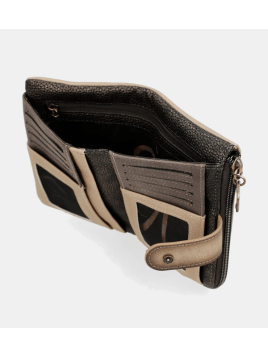 Anekke 39709-912 grand portefeuille plat Porte-monnaie Femme