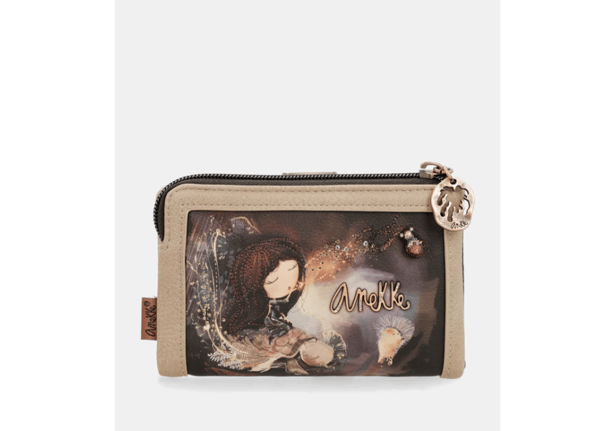 Anekke 39709-912 grand portefeuille plat Porte-monnaie Femme