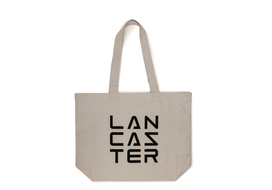 Lancaster TOTE-06 sac shopping lancaster tote bag toile shopping