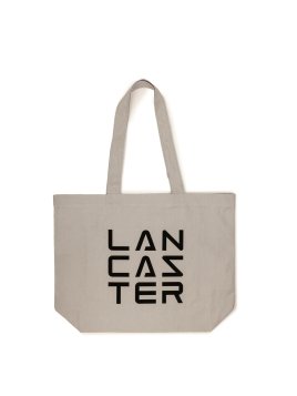 Lancaster TOTE-06 sac shopping lancaster tote bag toile shopping