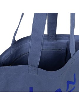 Lancaster TOTE-06 sac shopping lancaster tote bag toile shopping