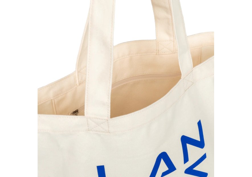 Lancaster TOTE-06 sac shopping tote bag toile shopping