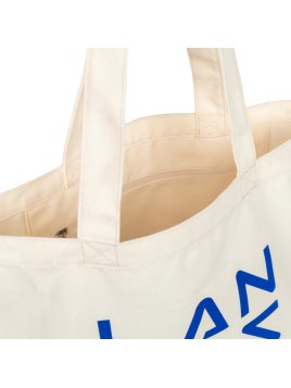 Lancaster TOTE-06 sac shopping lancaster tote bag toile shopping