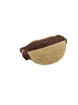 Mila Louise PETRA T. banane shearling Sacs à mains