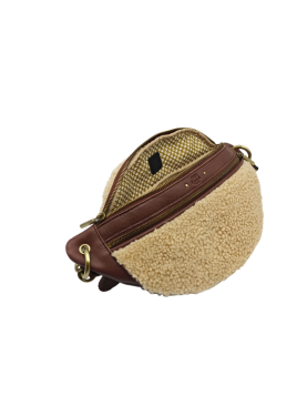 Mila Louise PETRA T. banane shearling Sacs à mains