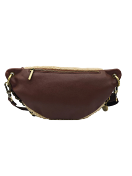 Mila Louise PETRA T. banane shearling Sacs à mains