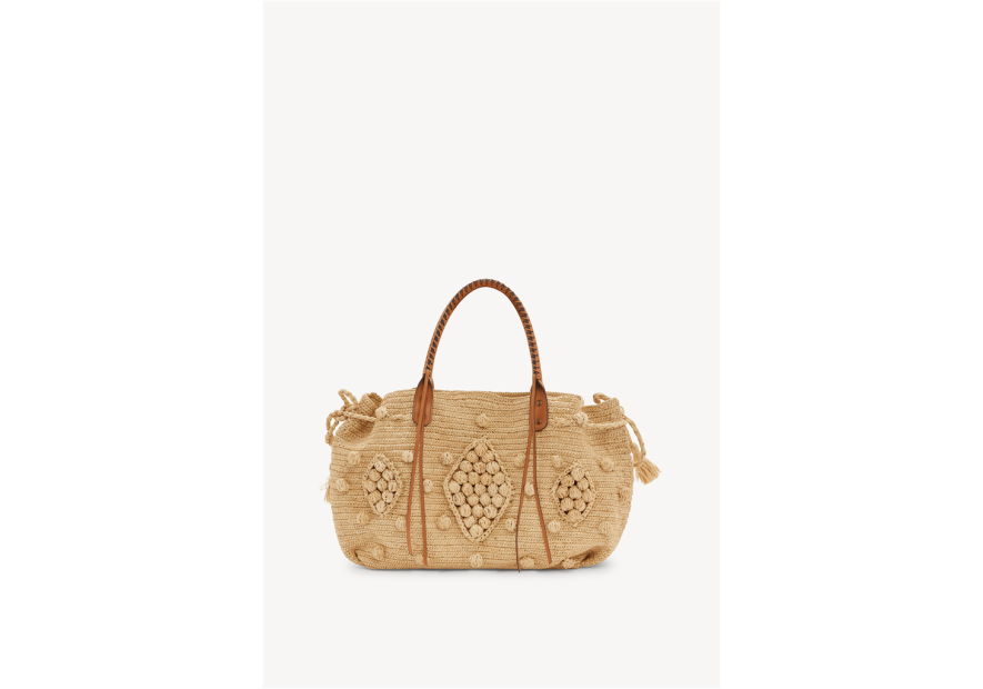 Gerard Darel 24GD RAPHIA/DUS06 sac cabas gérard darel 24h raphia Sacs à mains