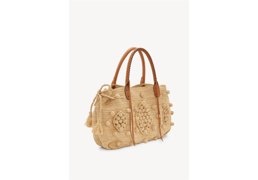 Gerard Darel 24GD RAPHIA/DUS06 sac cabas gérard darel 24h raphia Sacs à mains