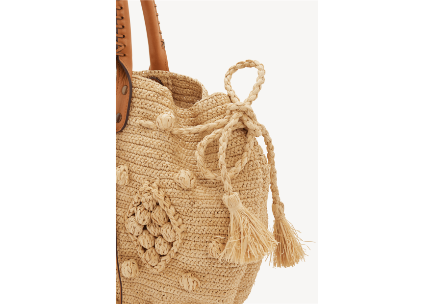 Gerard Darel 24GD RAPHIA/DUS06 sac cabas gérard darel 24h raphia Sacs à mains