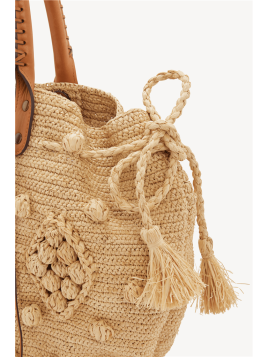 Gerard Darel 24GD RAPHIA/DUS06 sac cabas gérard darel 24h raphia Sacs à mains