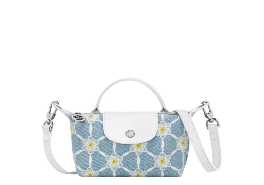 Longchamp 34205/HEW longchamp-le pliage marguerites-pochette Sacs à mains