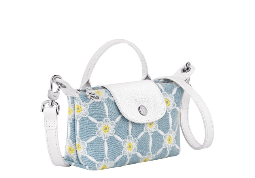 Longchamp 34205/HEW longchamp-le pliage marguerites-pochette Sacs à mains