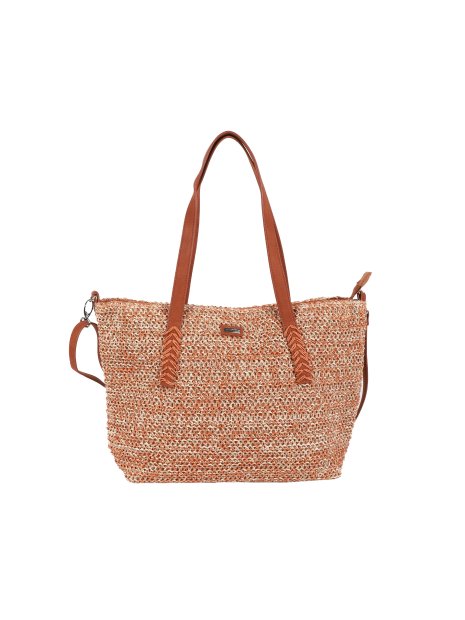 les tropeziennes ENO-TZ-01 shopping porté épaule sac-a-main-shopping-toile-ou-cuir