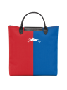 Longchamp 10226/BBA longchamp x robert indiana - porté épaule sac-a-main-shopping-toile-ou-cuir