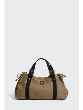 Gerard Darel 24H/450 sac porté main 24h toile coton gérard darel Sacs à mains