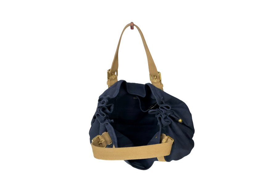 Gerard Darel 24H/450 sac porté main 24h toile coton gérard darel Sacs à mains