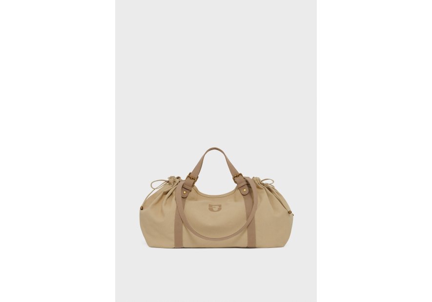 Gerard Darel 24H/450 sac porté main 24h toile coton gérard darel Sacs à mains