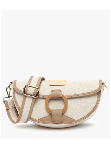 Woomen WACAL45 woomen- acacia lin- porté travers sacs-a-mains