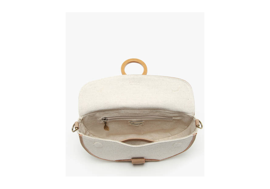 Woomen WACAL45 woomen- acacia lin- porté travers Sacs à mains