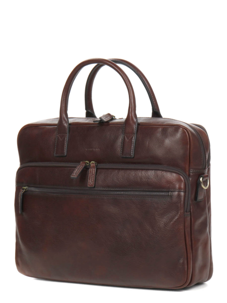 Gerard Henon 2281 - CUIR DE VACH.COLLET - CHO porte documents 15" vérone sac-business