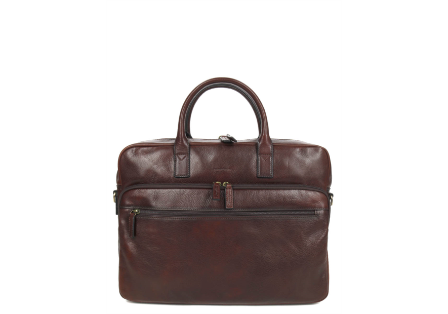 Gerard Henon 2281 - CUIR DE VACH.COLLET - CHO porte documents 15" vérone Sac business
