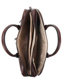 Gerard Henon 2281 - CUIR DE VACH.COLLET - CHO porte documents 15" vérone Sac business