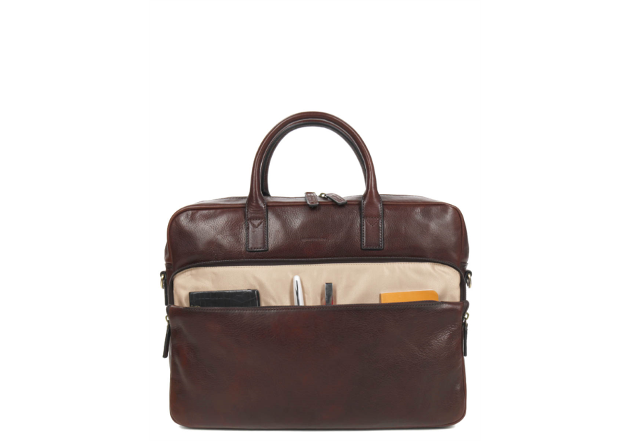 Gerard Henon 2281 - CUIR DE VACH.COLLET - CHO porte documents 15" vérone Sac business