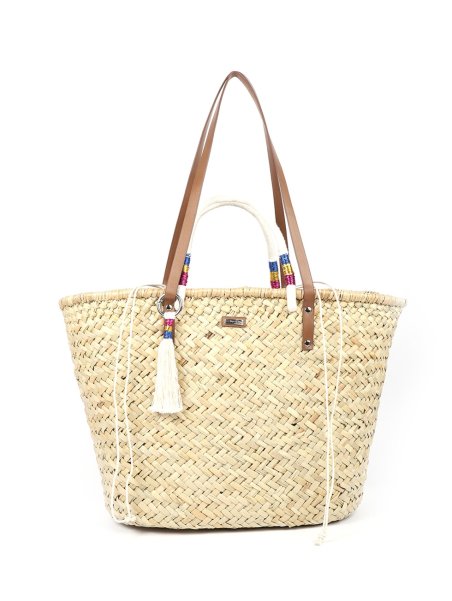 les tropeziennes AMO-TZ-01 sac panier amorgos corde m shopping