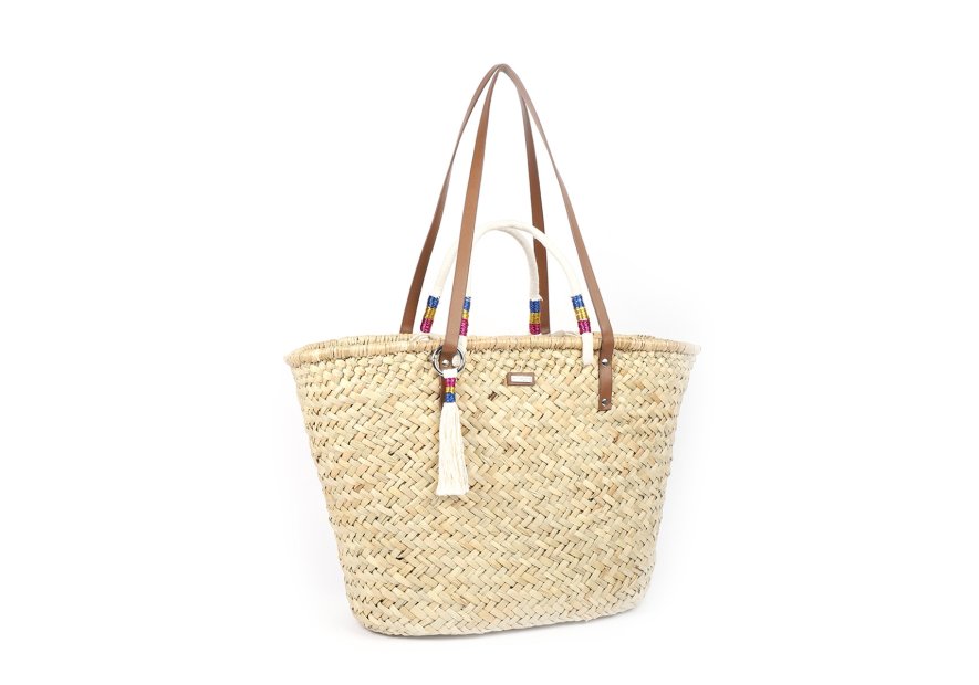 les tropeziennes AMO-TZ-01 sac panier amorgos corde m shopping