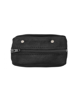 Les Ateliers Foures 9230 - CUIR DE VACHETTE - NOIR fourès-baroudeur-porte monnaie grain de café