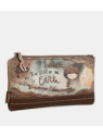 Anekke 39809-907 grand porte feuille plat porte-monnaie-femme