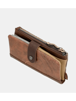 Anekke 39809-907 grand porte feuille plat Porte-monnaie Femme