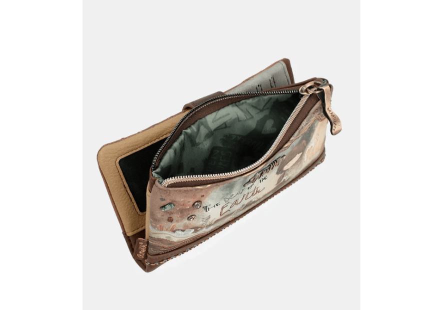 Anekke 39809-907 grand porte feuille plat Porte-monnaie Femme