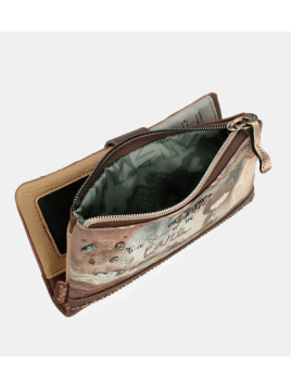 Anekke 39809-907 grand porte feuille plat Porte-monnaie Femme