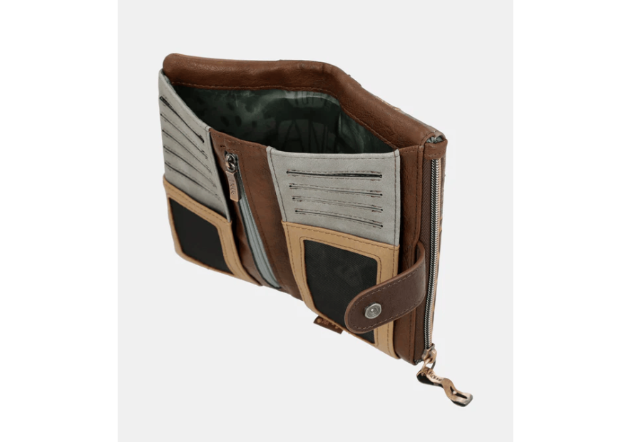 Anekke 39809-907 grand porte feuille plat Porte-monnaie Femme