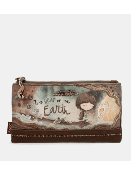 Anekke 39809-907 grand porte feuille plat Porte-monnaie Femme