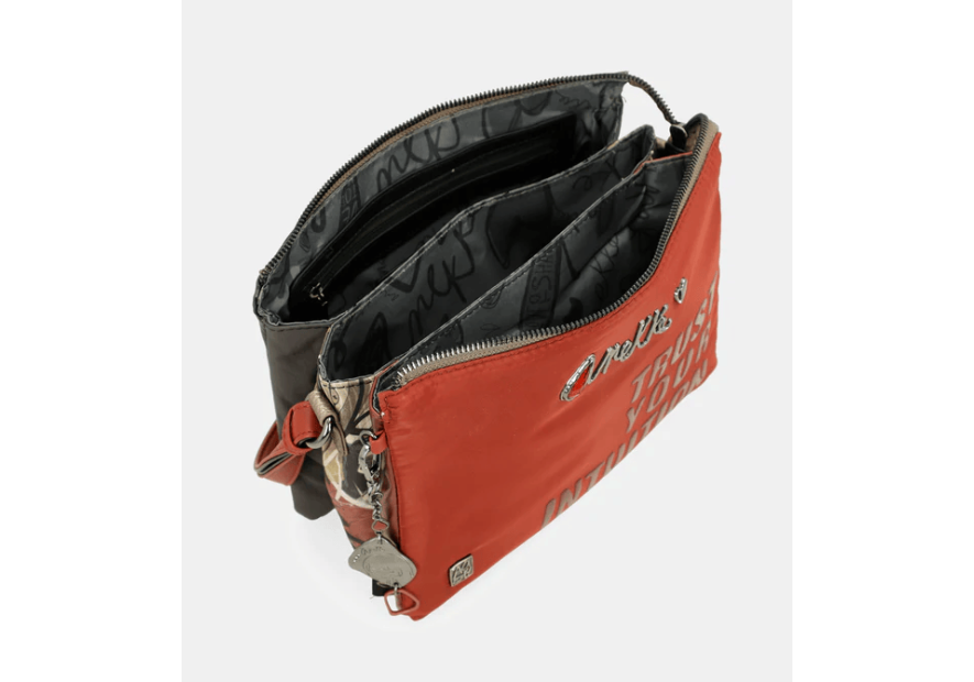 Anekke 39773-471 pochette plate 3 compartiment Sacs à mains